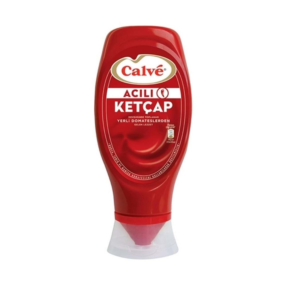 Calve Ketçap Acılı 400 Gr
