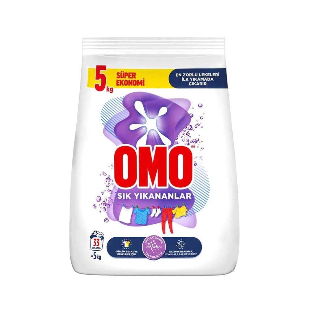 Omo Çamaşır Deterjanı Sık Yıkananlar 5 Kg