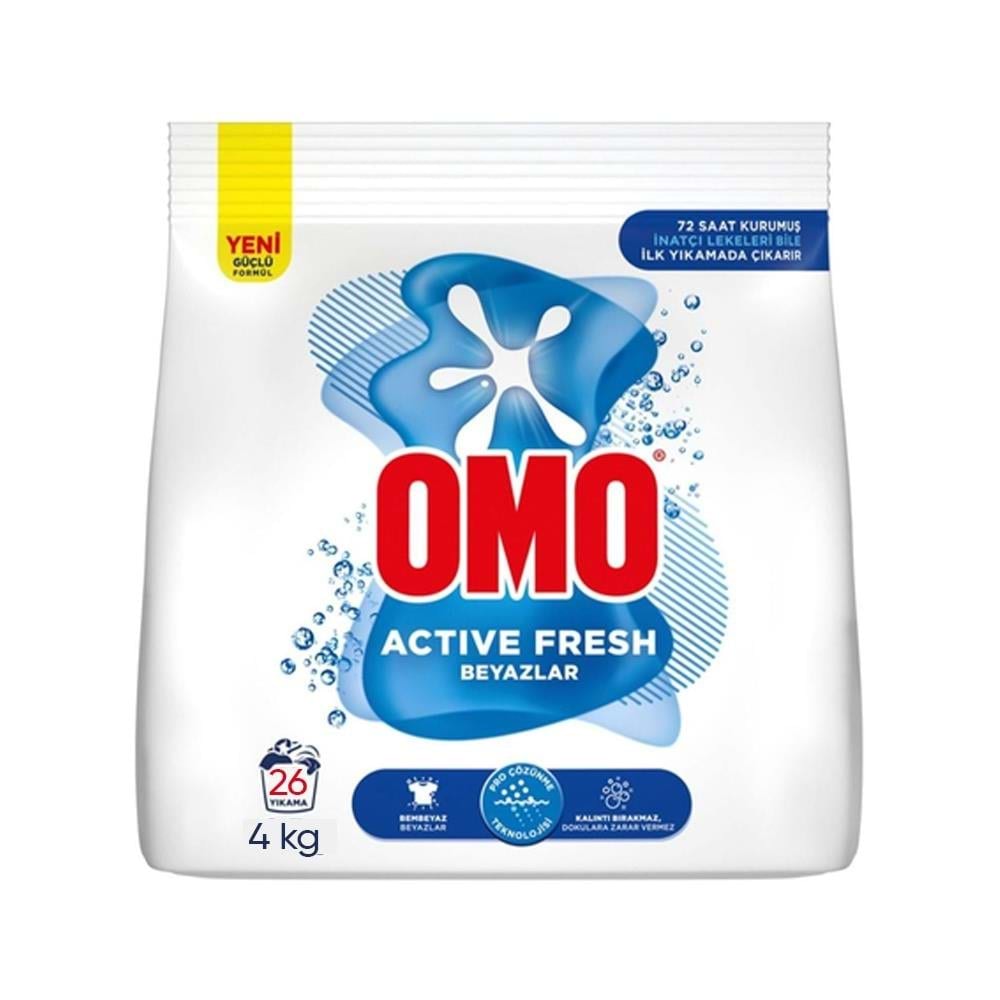 Omo Matik Active Fresh Beyazlar 4 Kg