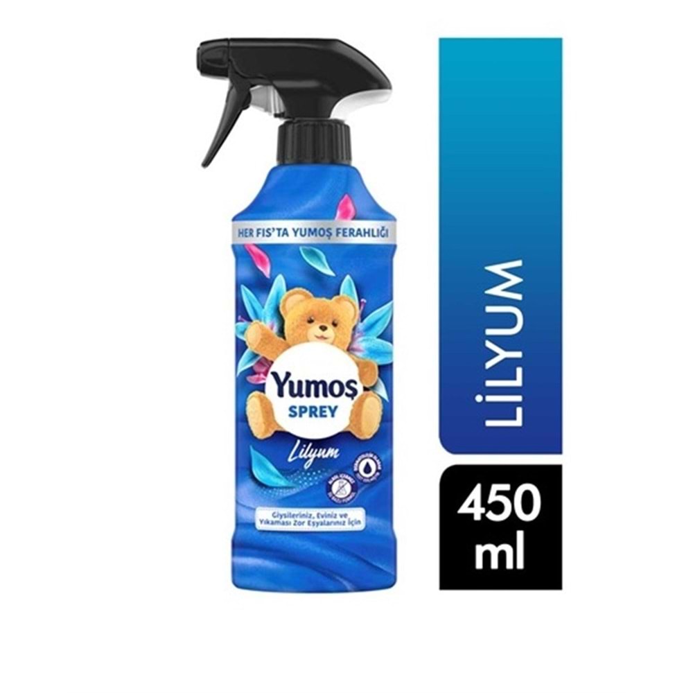 Yumoş Ev&Tekstil Spreyi Lilyum 450 Ml