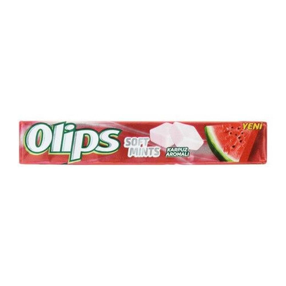 Kent Olips Soft Mints Karpuz Aromalı Şekerleme 47 Gr