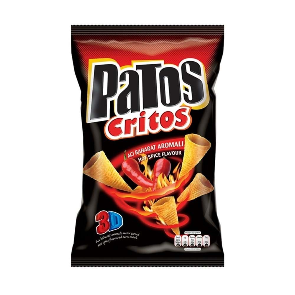 Patos Critos Acılı Süper Plus 115 Gr