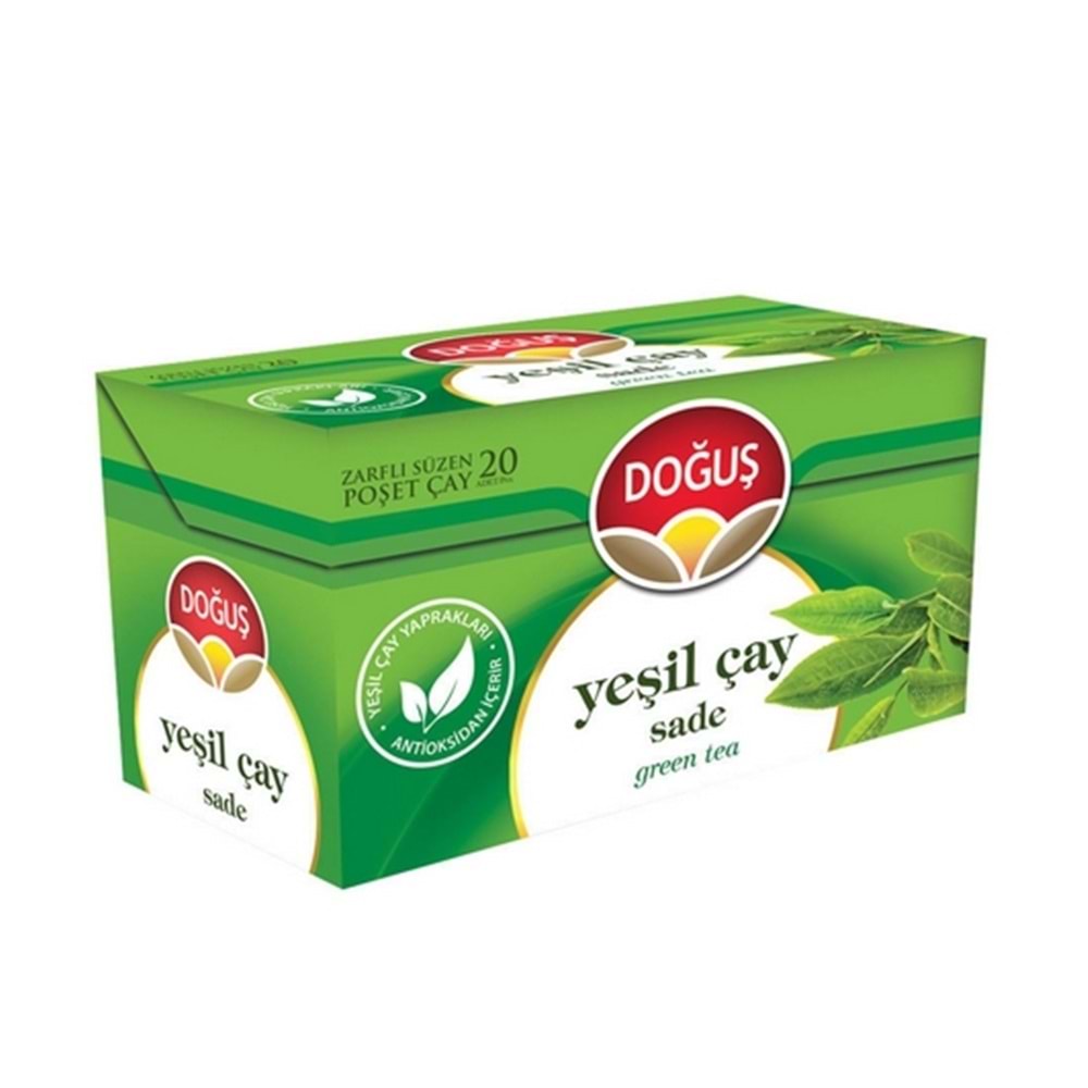 Doğuş Poşet Yeşilçay 20 Li Paket 35 Gr