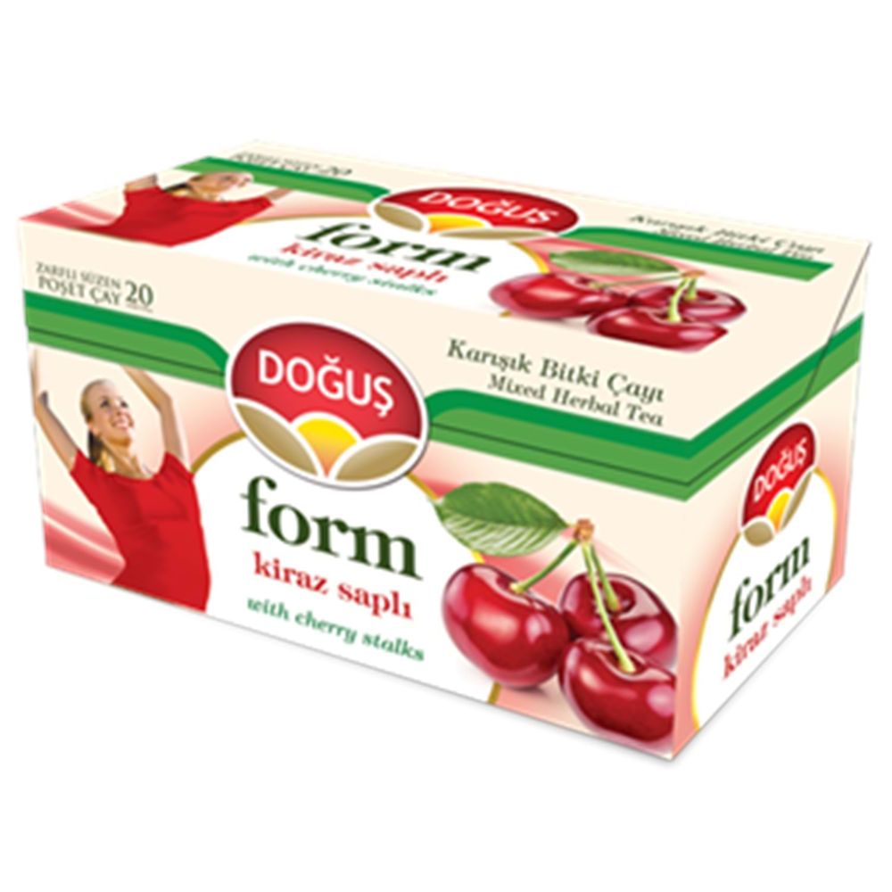 Doğuş Bitki Çayı (1.8Gr X20)X12 Kiraz Saplı Form