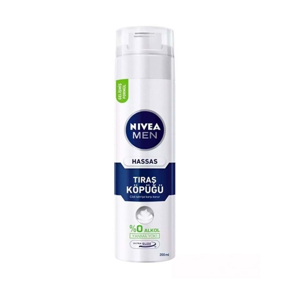 Nivea Men Tıraş Köpüğü Hassas 200 Ml