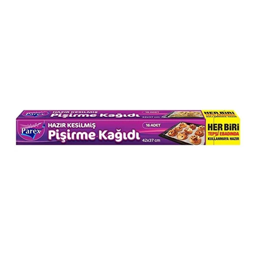 Parex Hazır Kesilmiş Pişirme Kağıdı 16 Lı