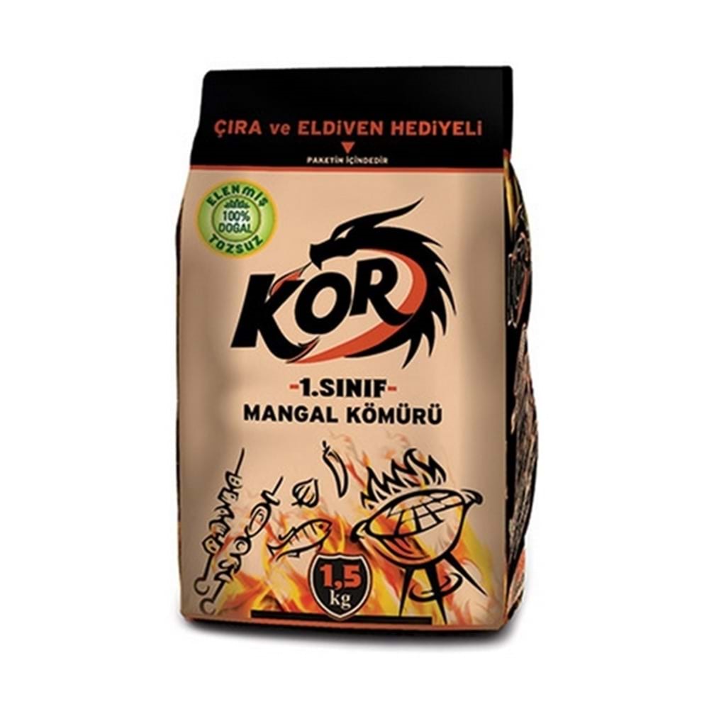 Kor Mangal Kömürü 1.5 Kg