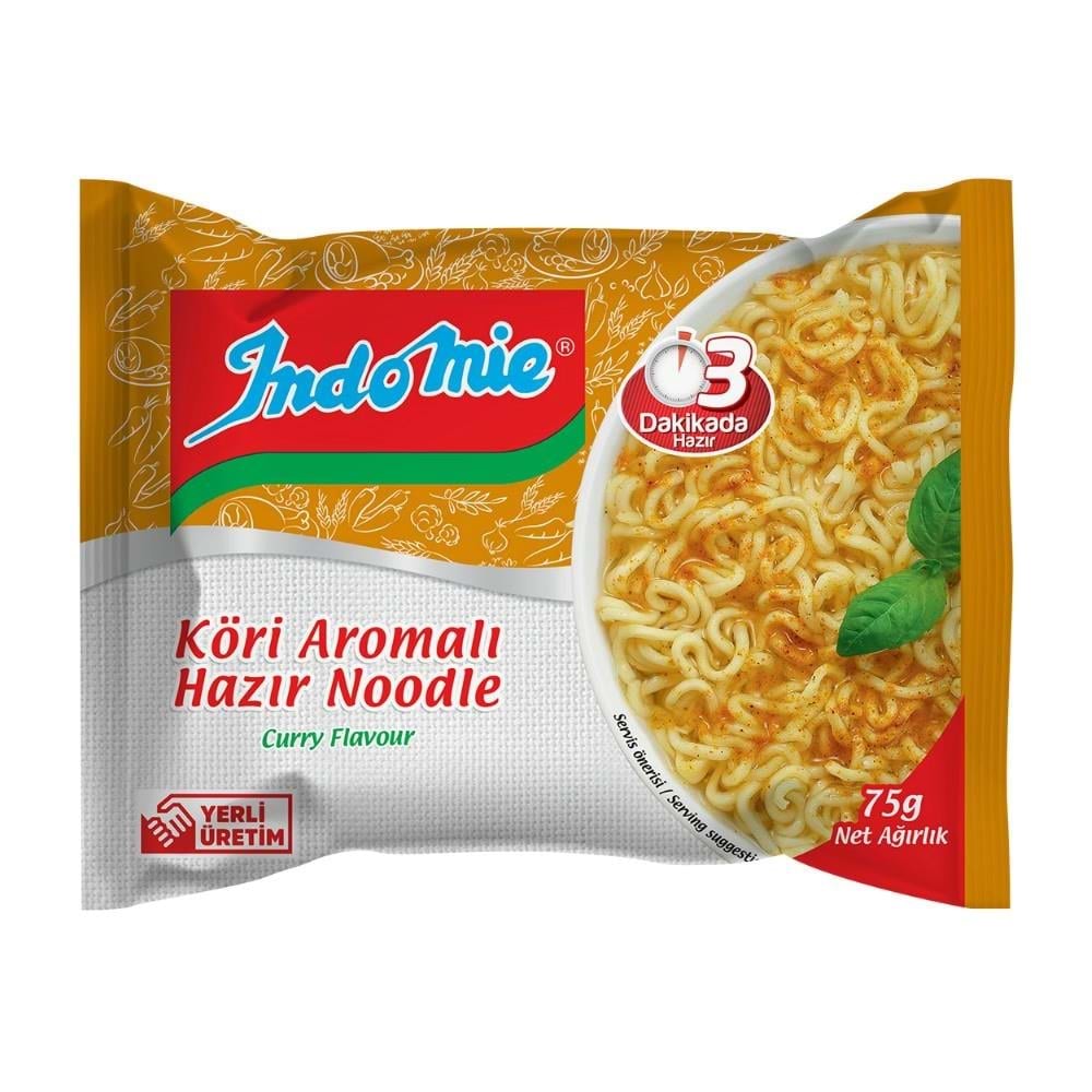 İndomie Paket Köri Soslu Noodle 75 Gr