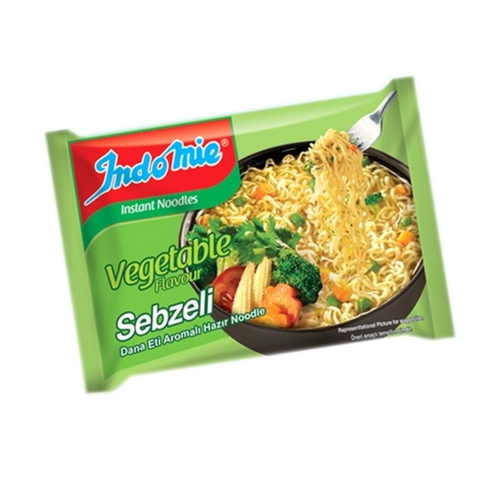 İndomie Paket Sebzeli Noodle 75 Gr