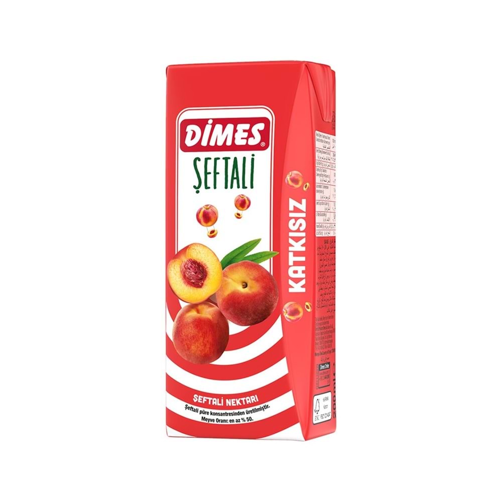 Dimes Şeftali Nektarı 200 Ml