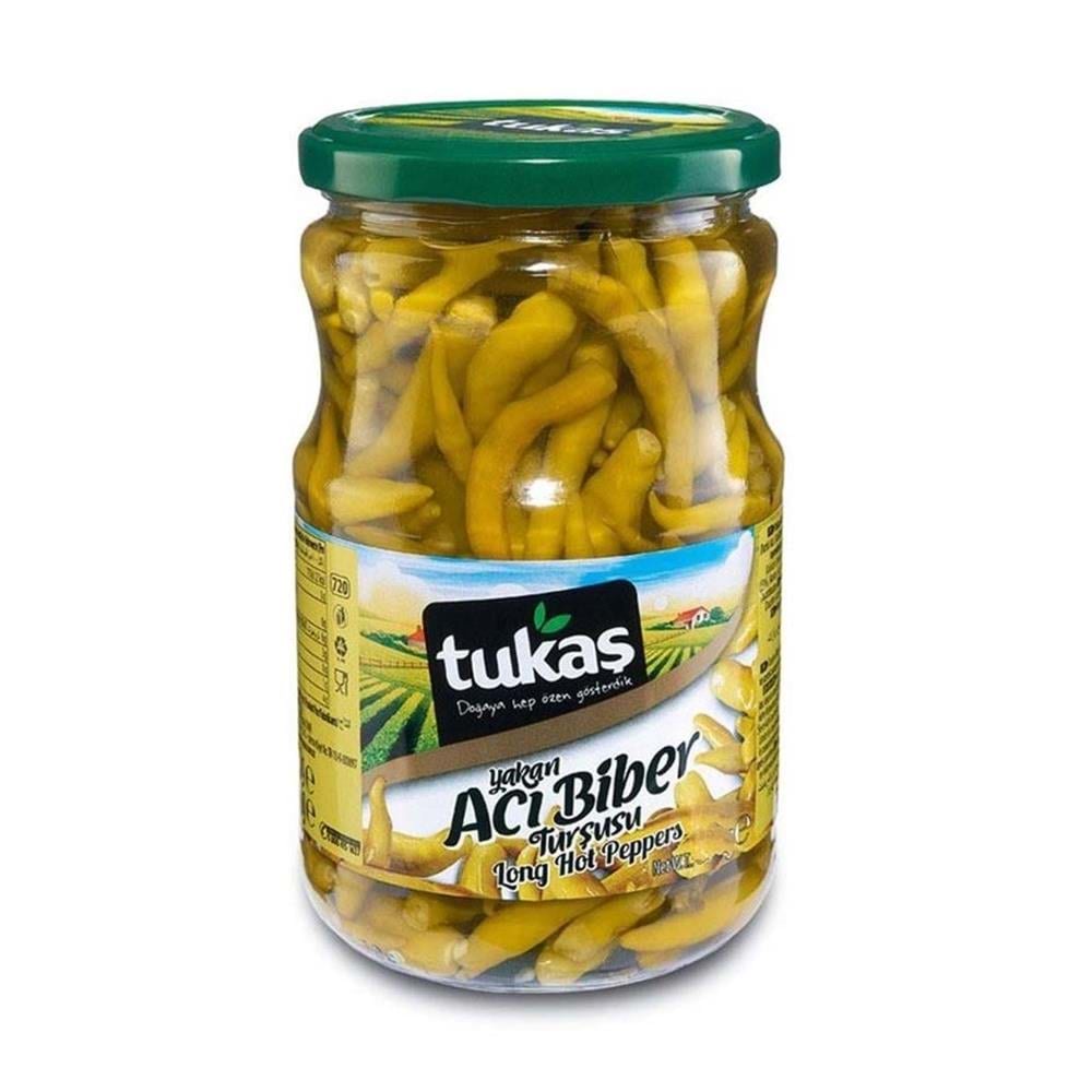 Tukaş Yakan Biber Turşusu 335 Gr Cam