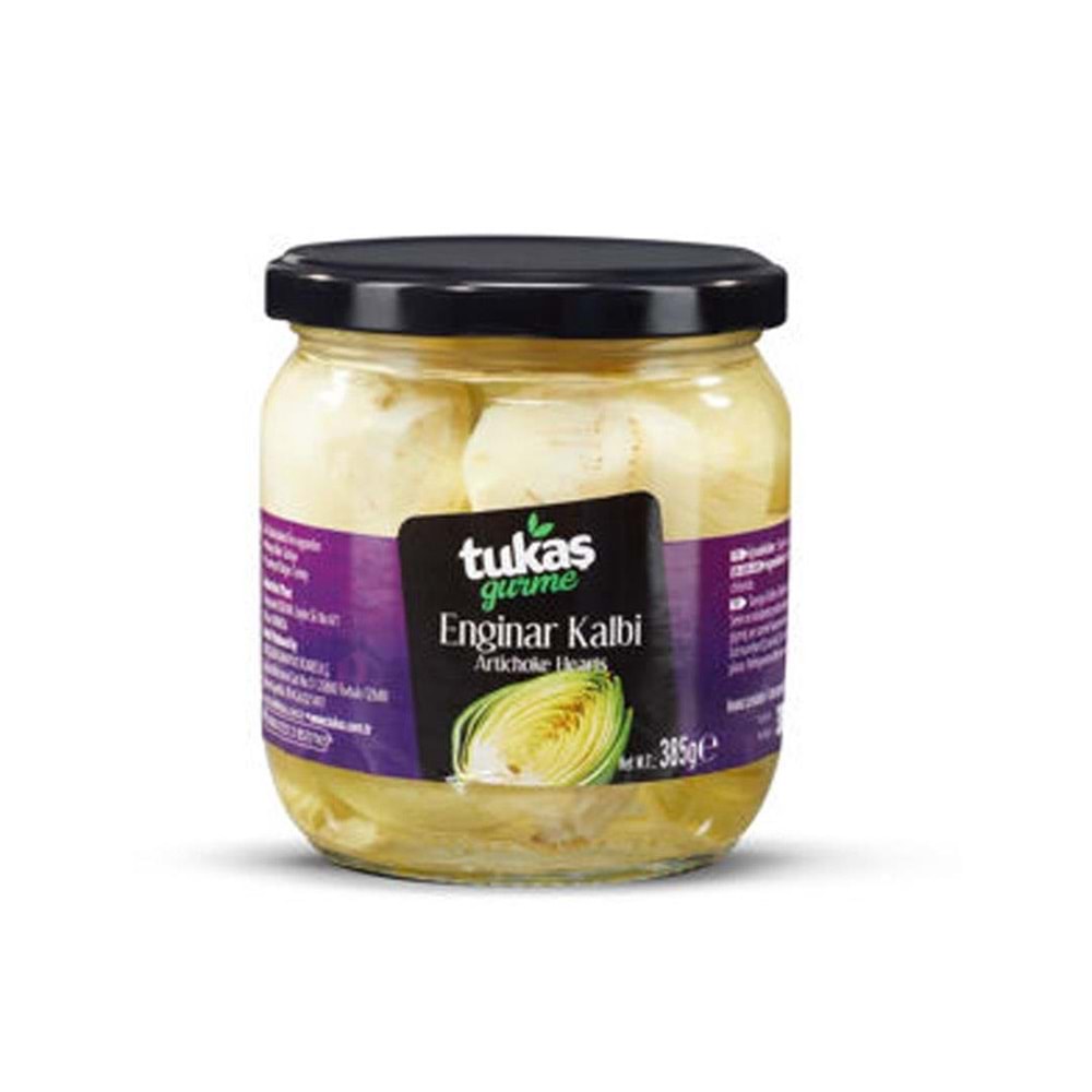 Tukaş Enginar Kalbi Konservesi 385 Gr Cam