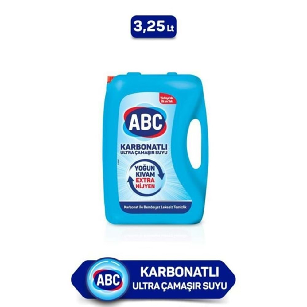 Abc Ultra Çamaşır Suyu Karbonatlı 3.5 Lt