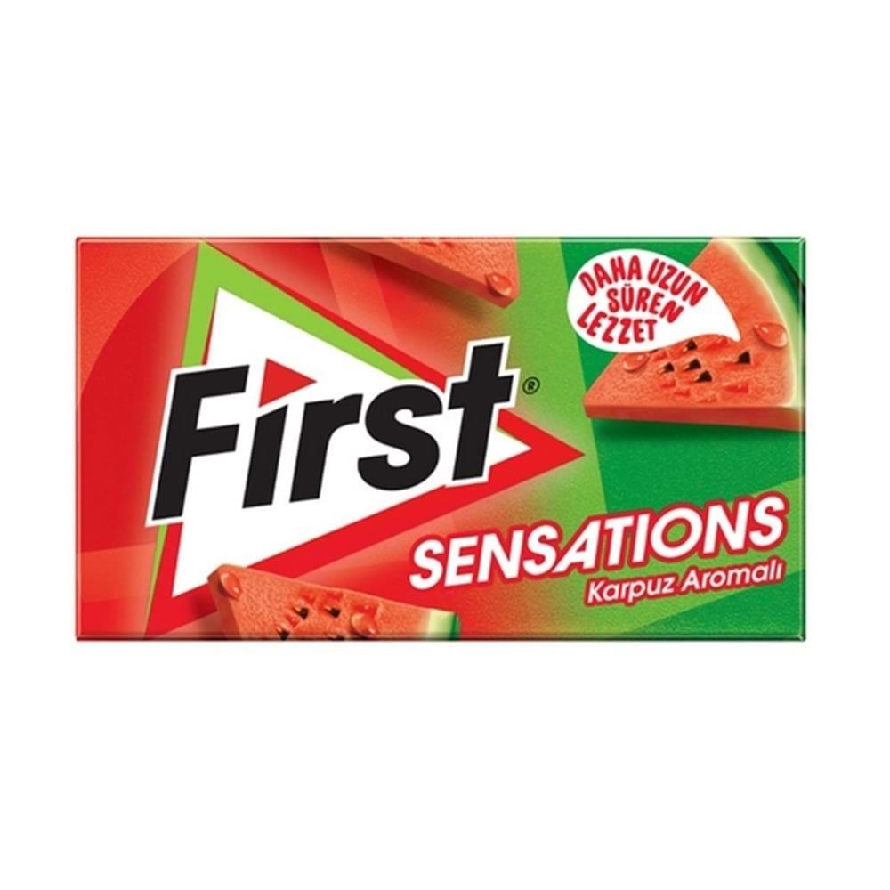 First Sensations Karpuz Aromalı Sakız 27 Gr