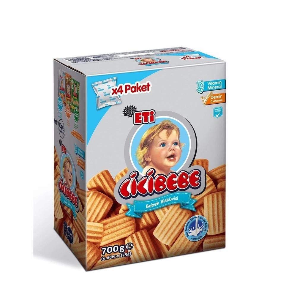Eti Cici Bebe Bisküvisi 700 Gr