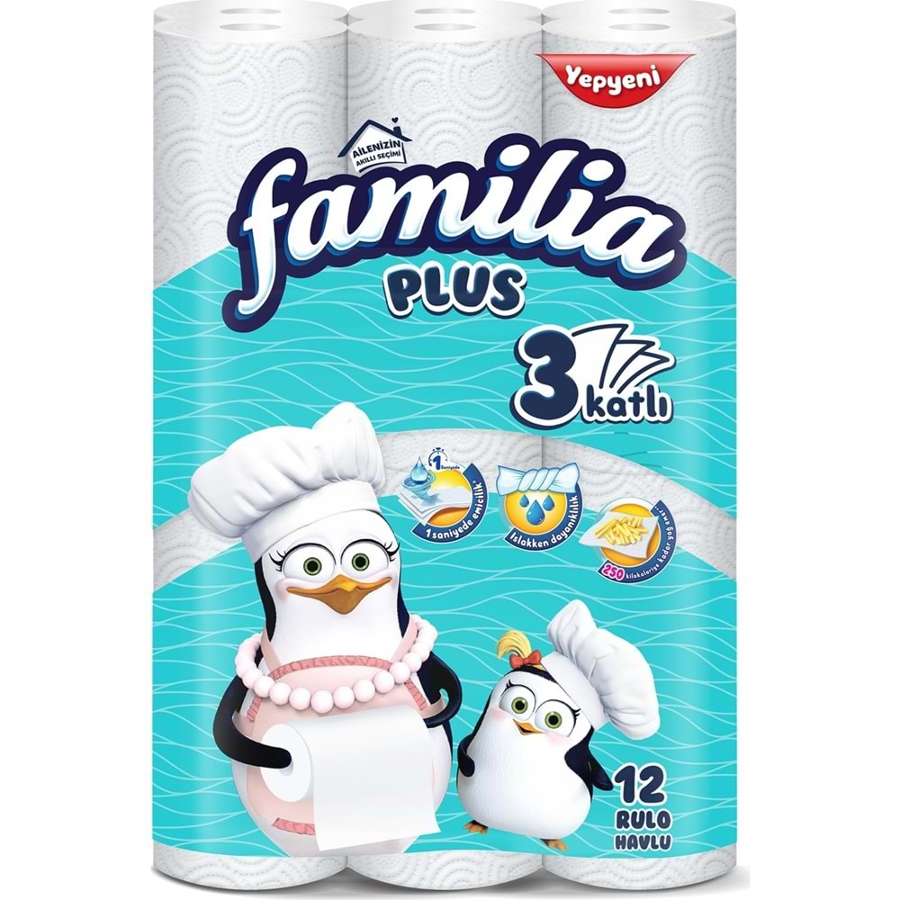 Familia Havlu Kağıdı Plus 12 Li