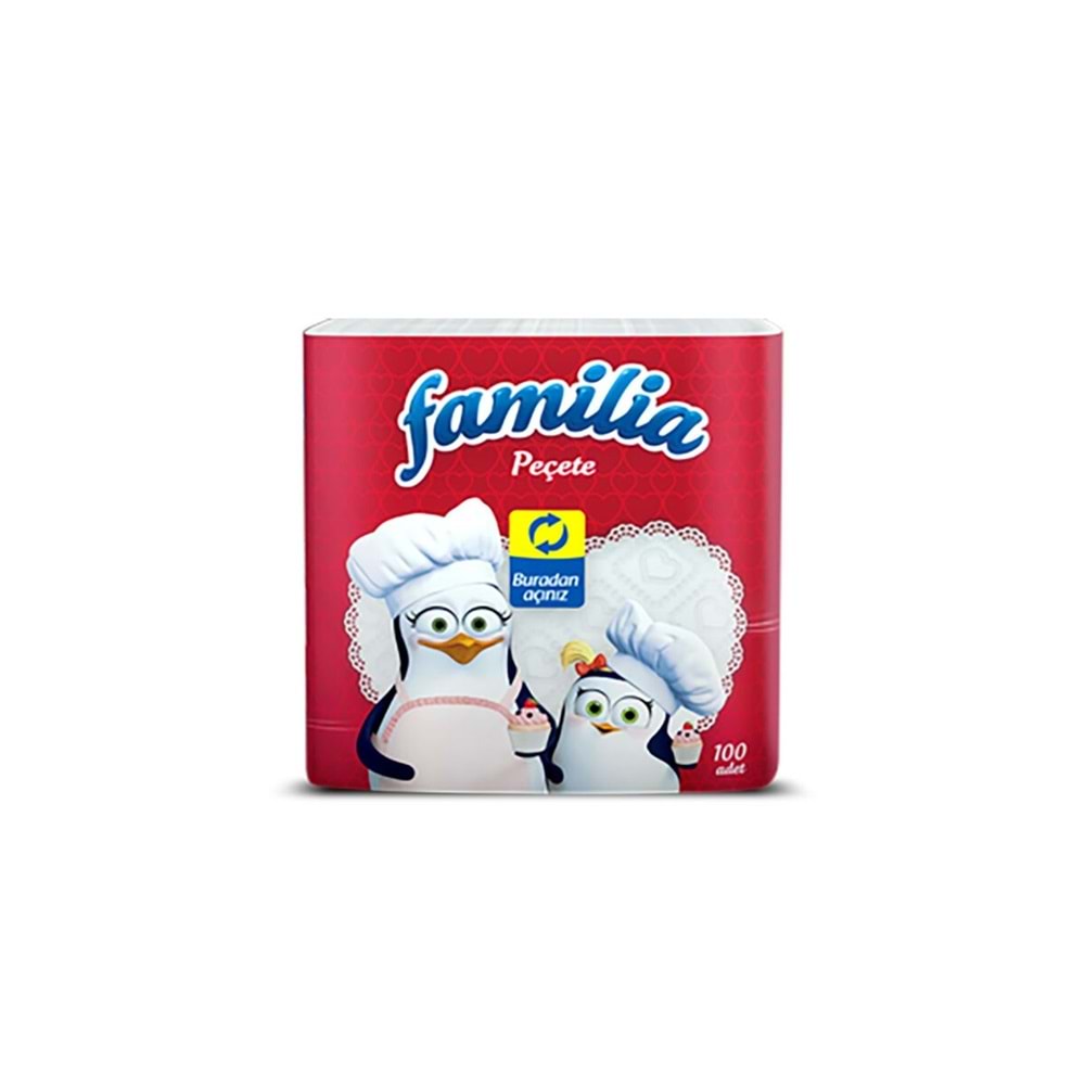 Familia Peçete 100 Lü