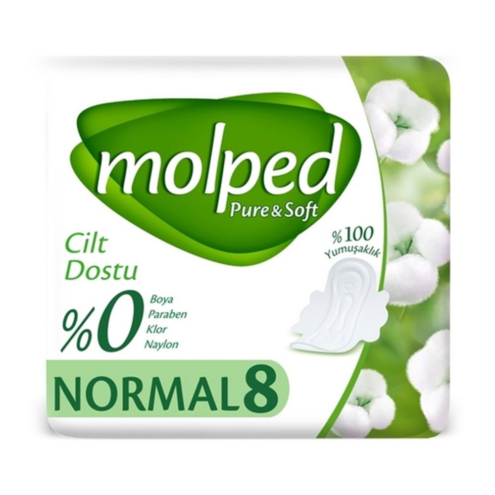 Molped Pure&Soft Normal 8 Adet