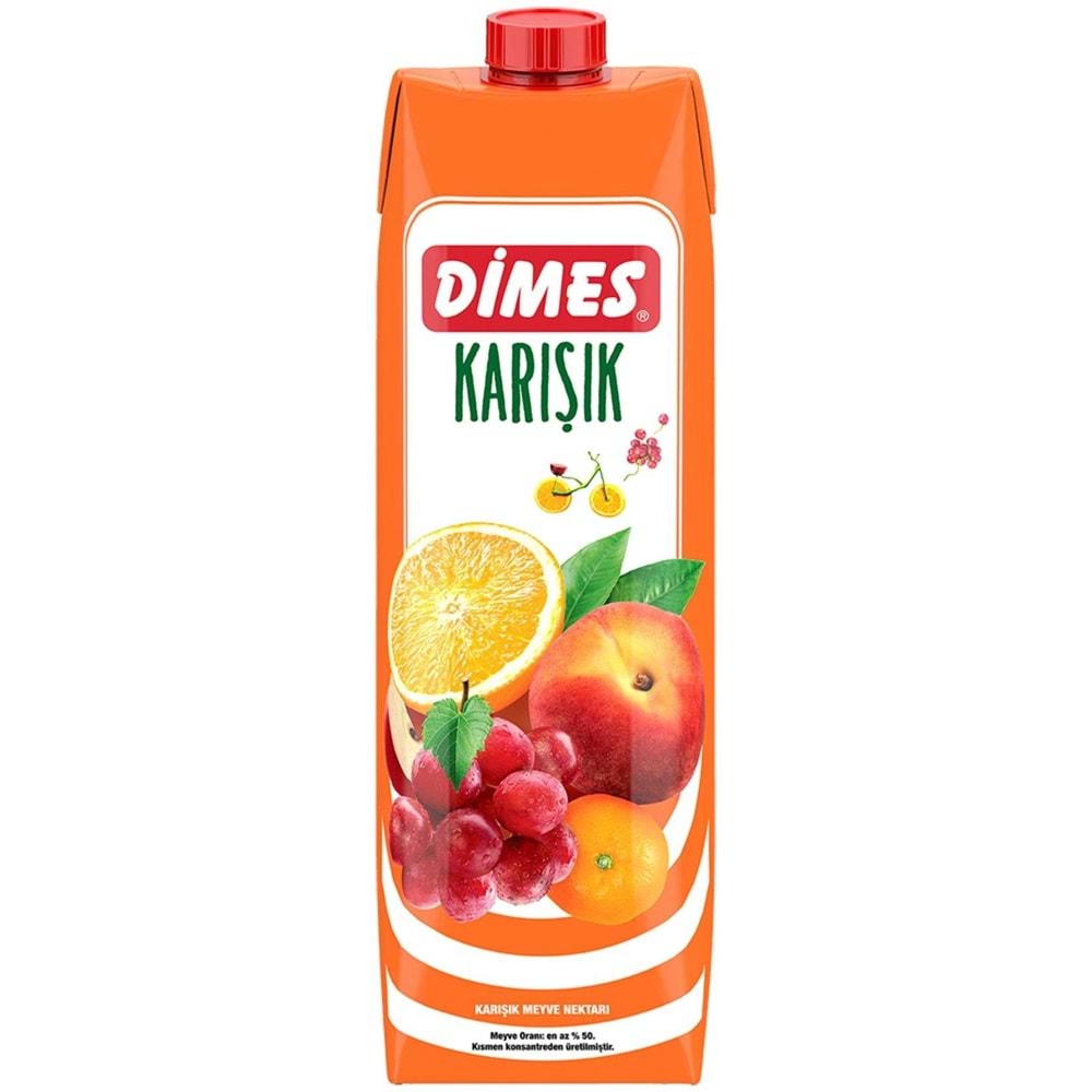 Dimes Karışık Meyve Suyu 1 Lt