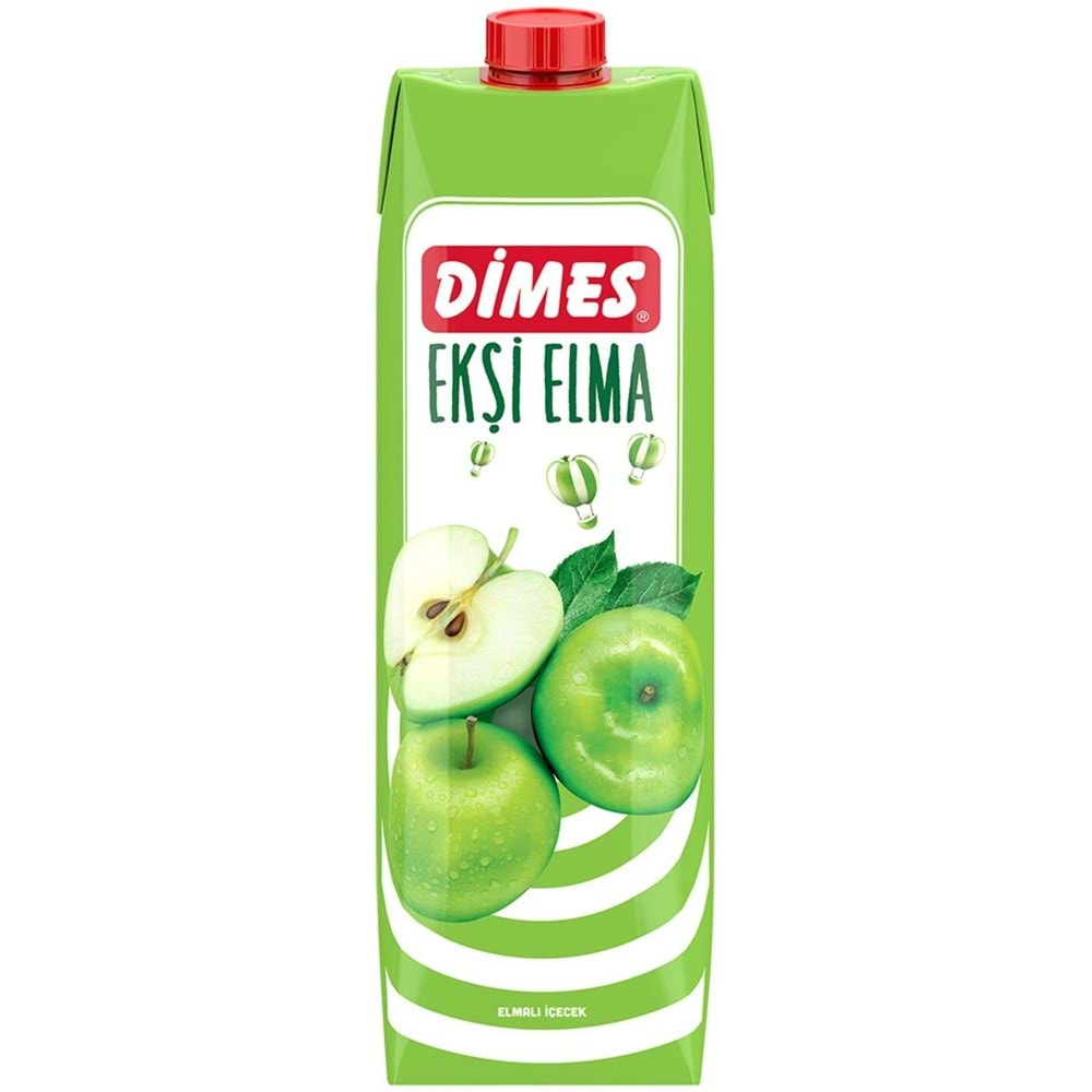 Dimes Ekşi Elma Suyu 1 Lt