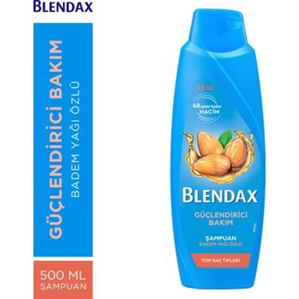 Blendax Badem Yağlı Şampuan 500 Ml