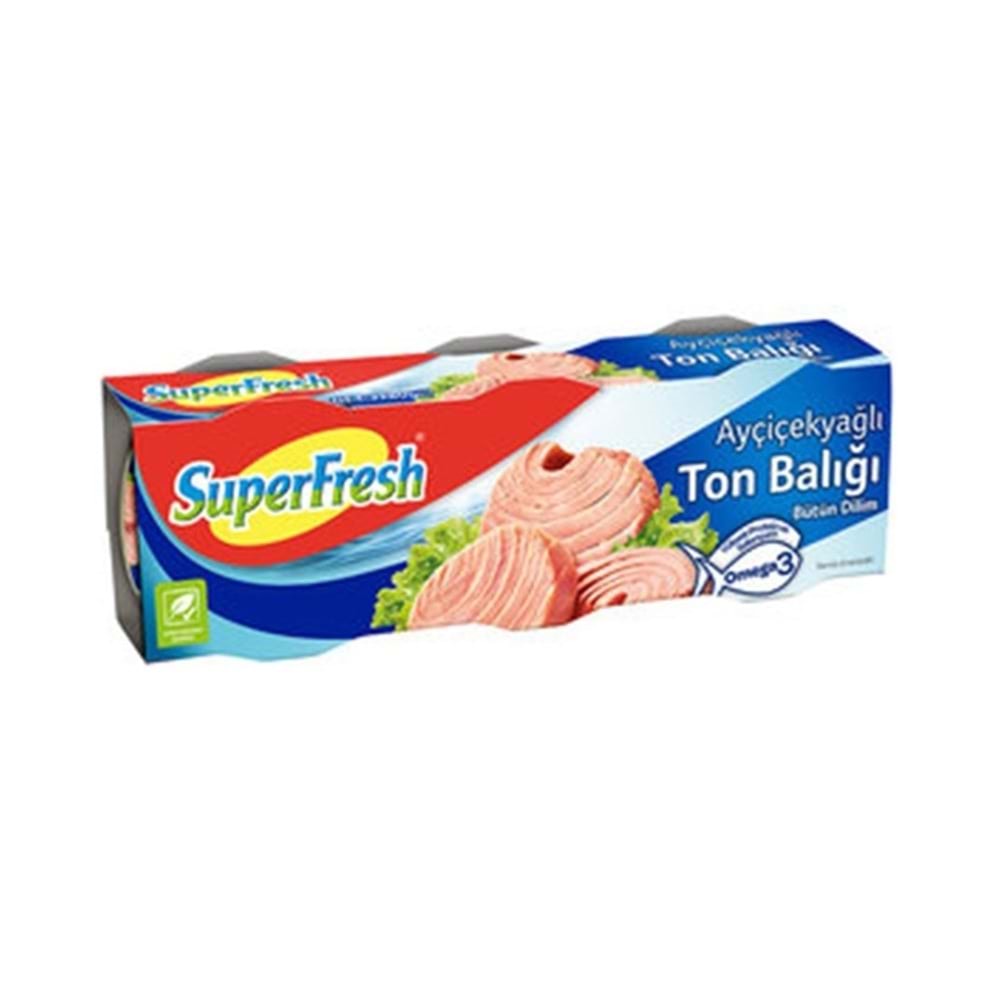 Süperfresh Ton Balığı 3 Lü Paket 225 Gr