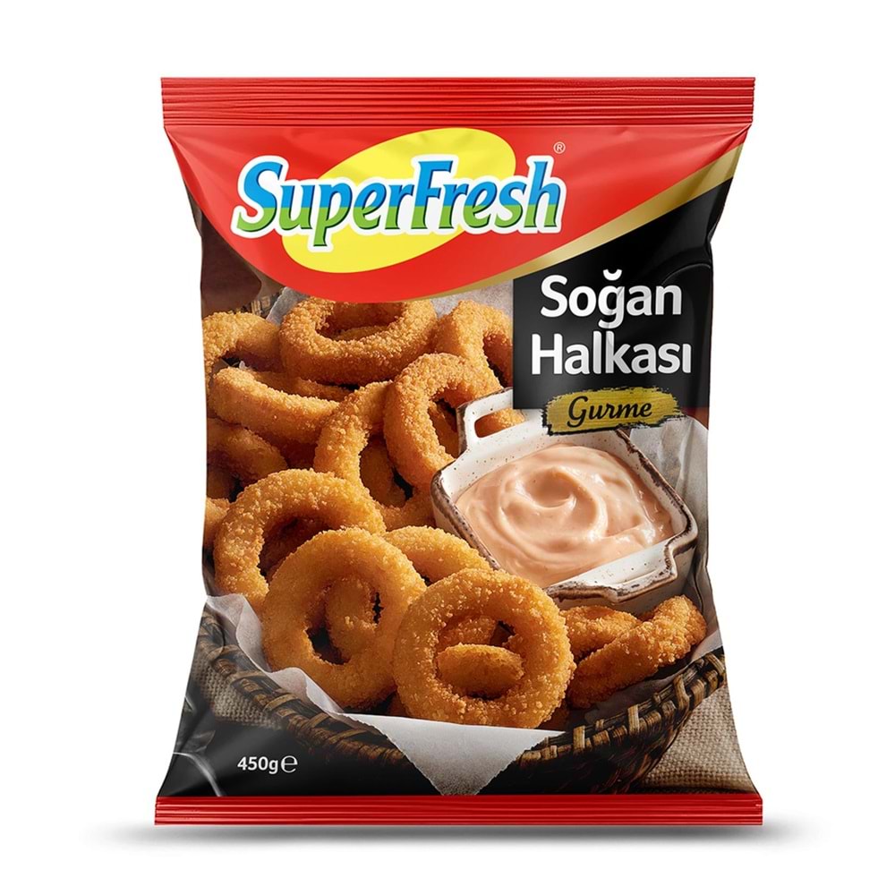 Süperfresh Soğan Halkası 450 Gr