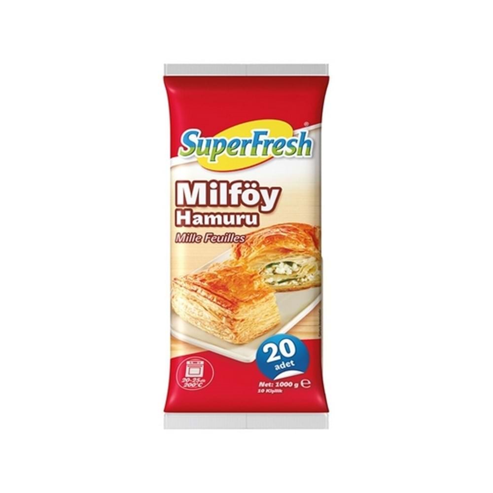 Süperfresh Milföy 1000 Gr