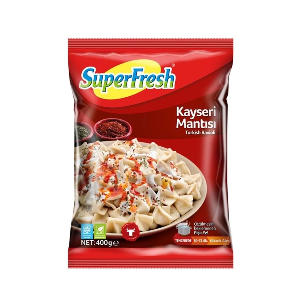 Süperfresh Mantı Kayseri 400 Gr