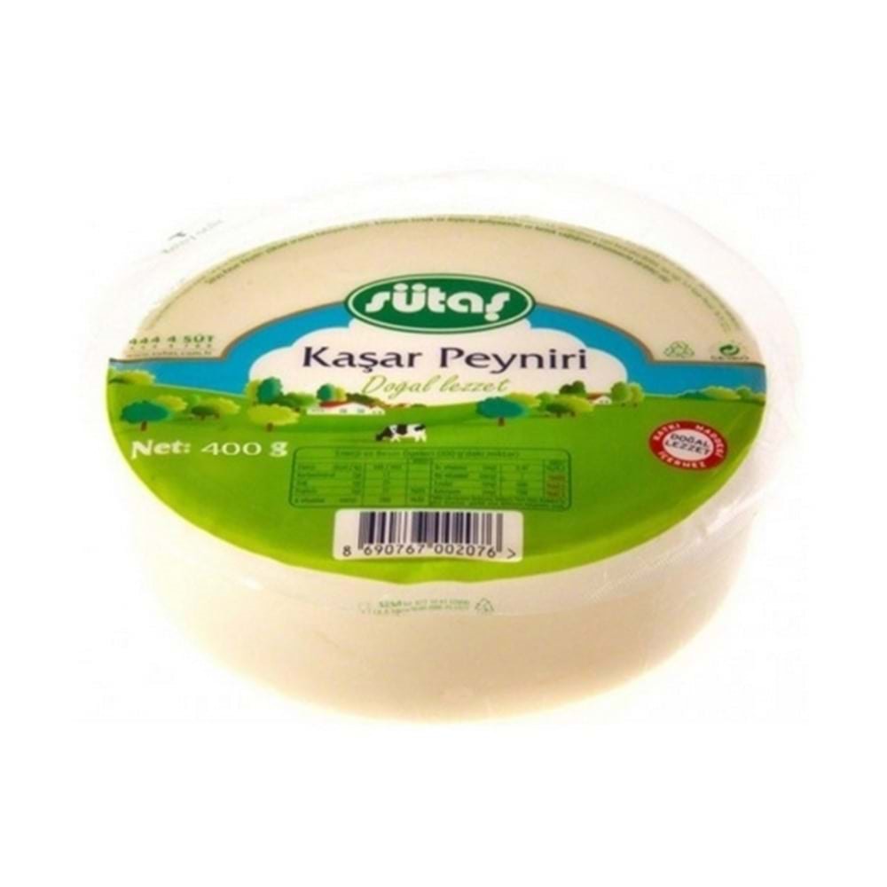 Sütaş Kaşar Peynir 400 Gr