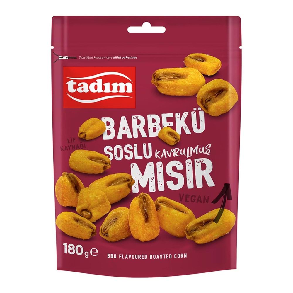 Tadım Barbekü Soslu Kavrulmuş Mısır 180 Gr