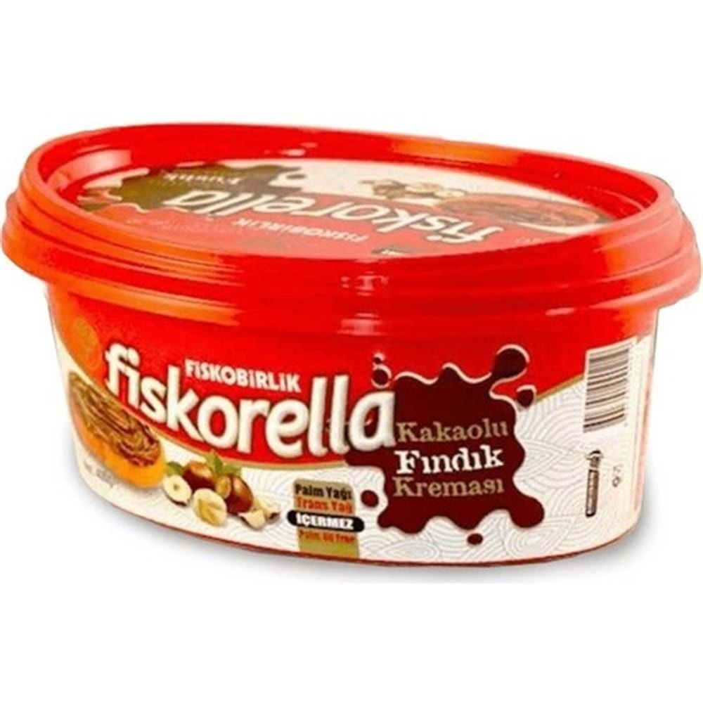 Fiskobirlik Fiskorella Kakaolu Fındık Kreması 400 Gr