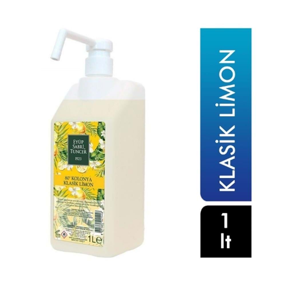 Eyüp Sabri Tuncer Limon Kolonyası 1 Lt Süzgeçli Pump