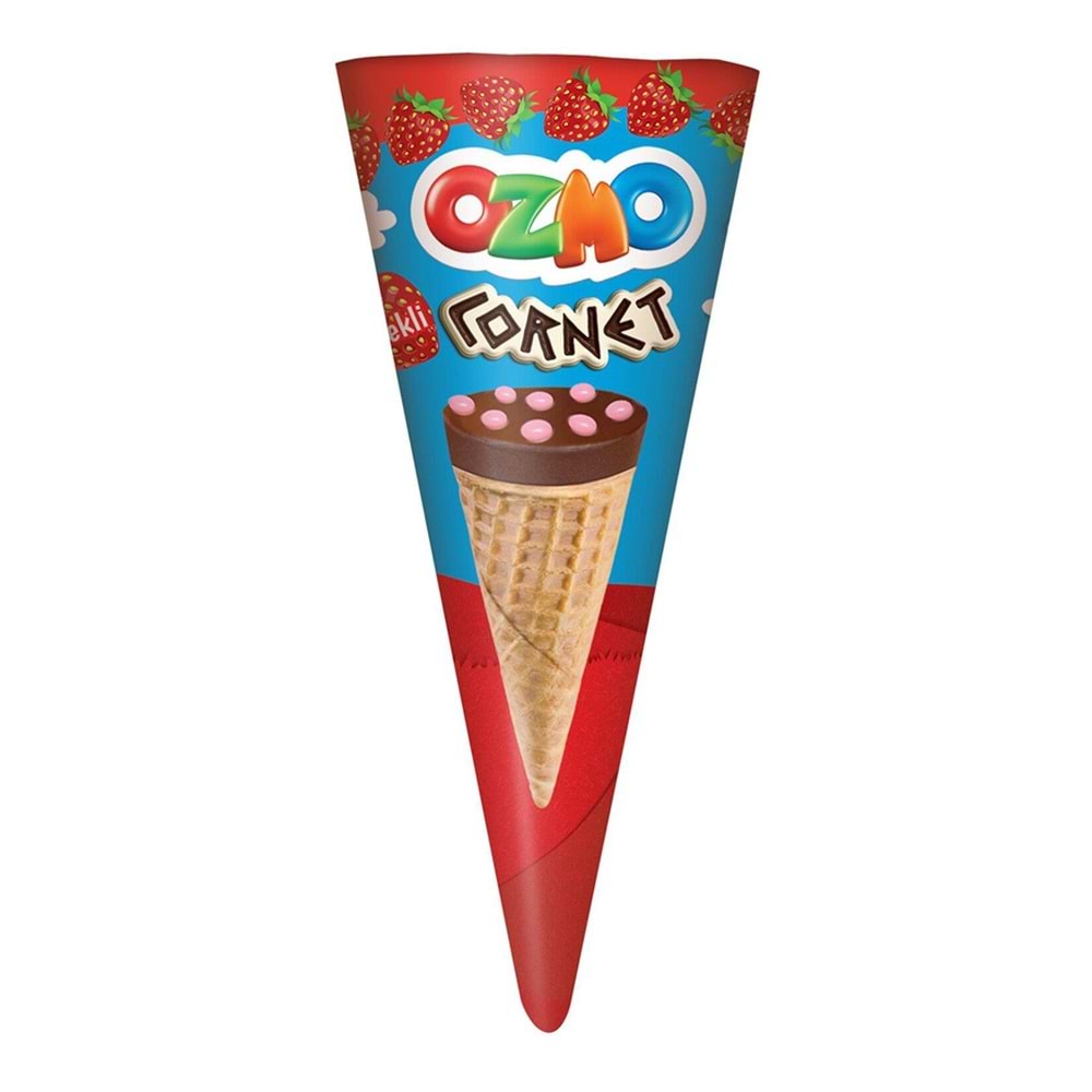 Şölen Ozmo Kornet Çilek Drajeli Çikolata 25 Gr