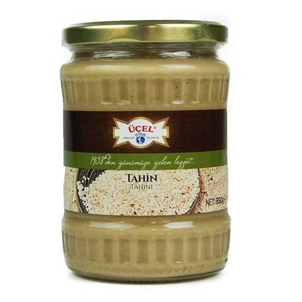 Üçel Tahin Cam 550 Gr Cam