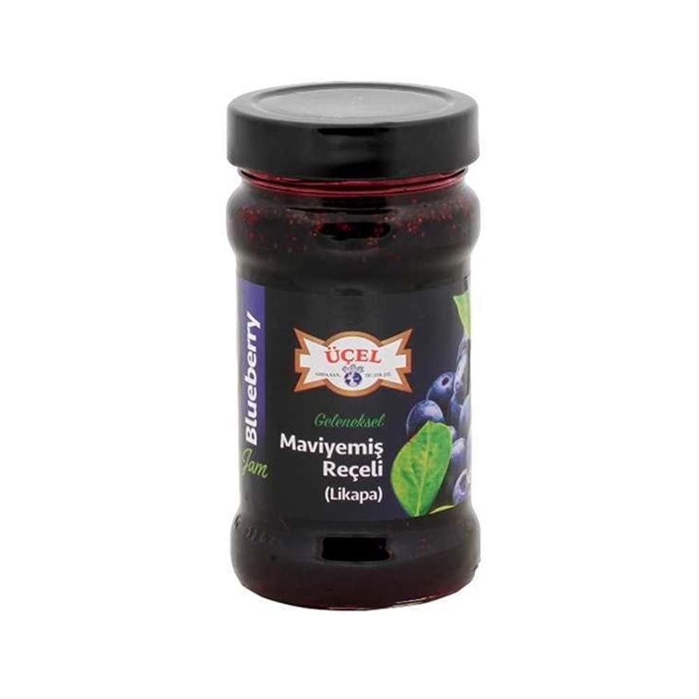 Üçel Likapa (Maviyemiş) Reçeli 380 Gr Cam