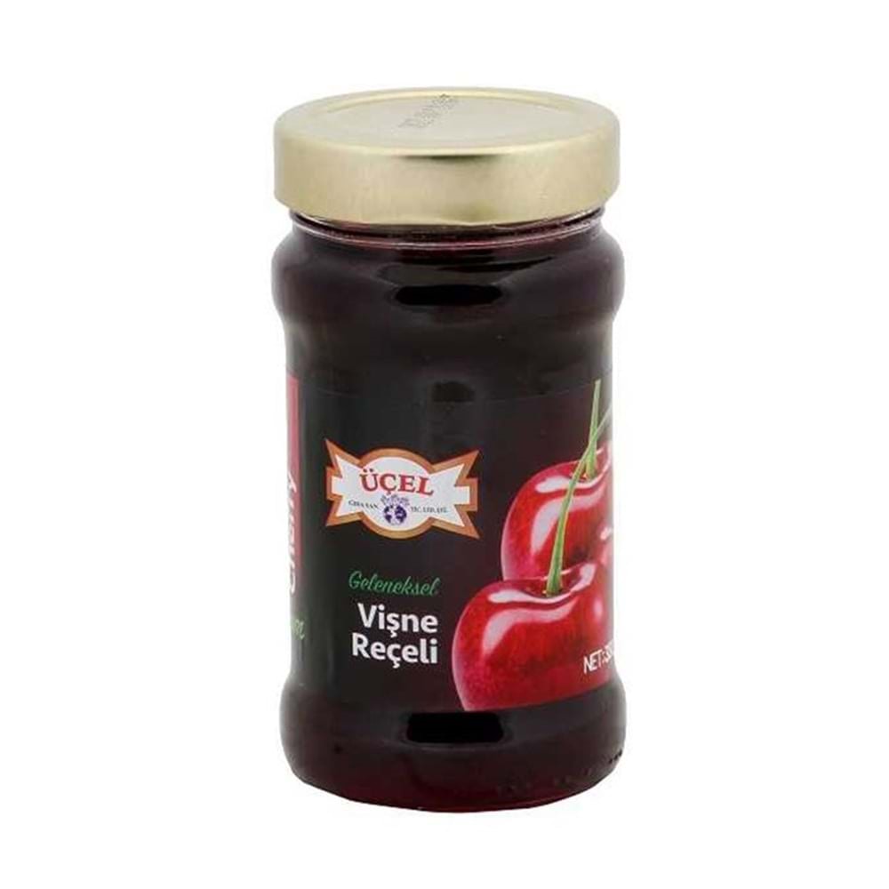 Üçel Vişne Reçeli 380 Gr Cam
