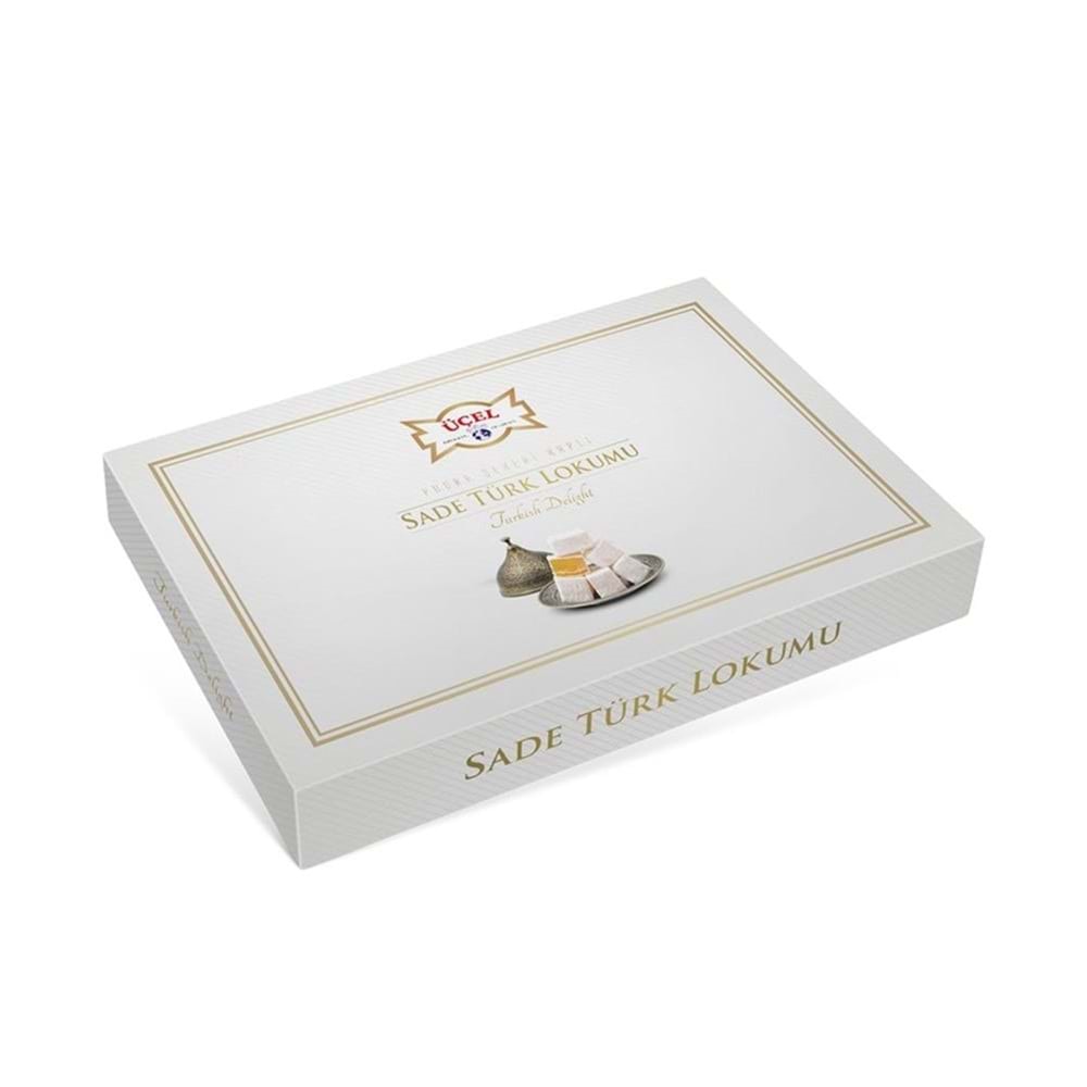 Üçel Lokum Sade Lüks 500 Gr