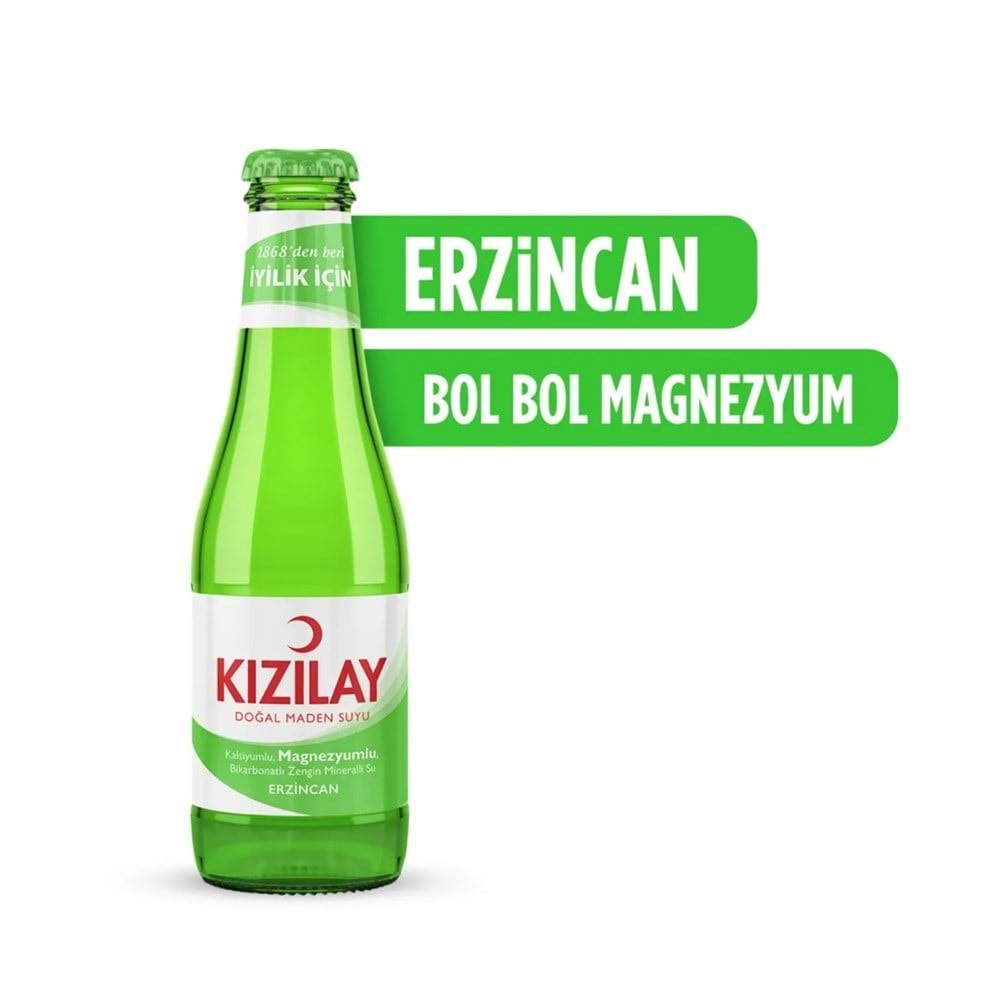 Kızılay Maden Suyu Sade Erzincan 200 Ml