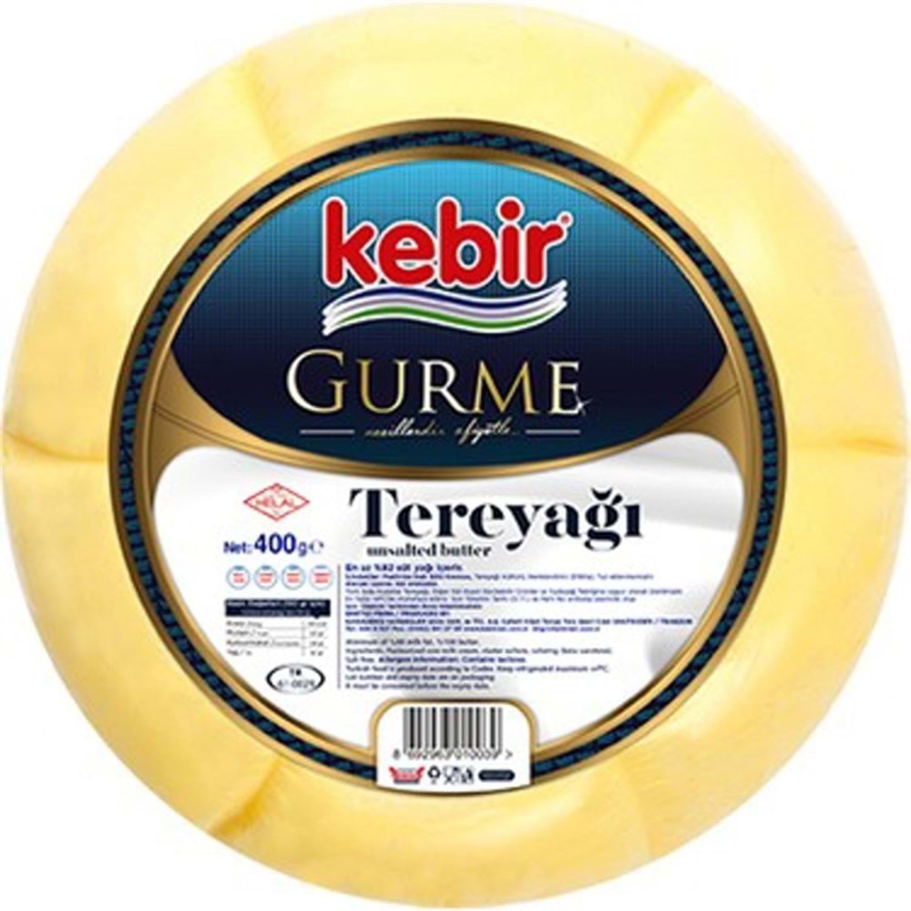 Kebir Tereyağ Gurme 400 Gr