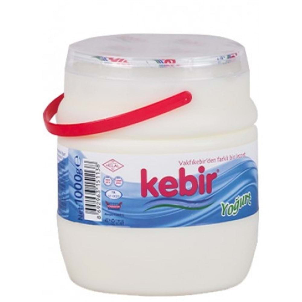 Kebir Yoğurt Köy Tipi 1000 Gr Bidon
