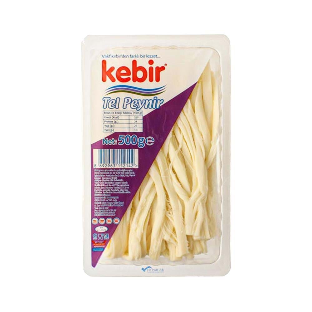 Kebir Taze Tel Peynir Tam Yağlı 500 Gr