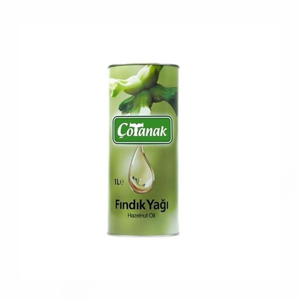 Çotanak Fındık Yağı 1 Lt Teneke