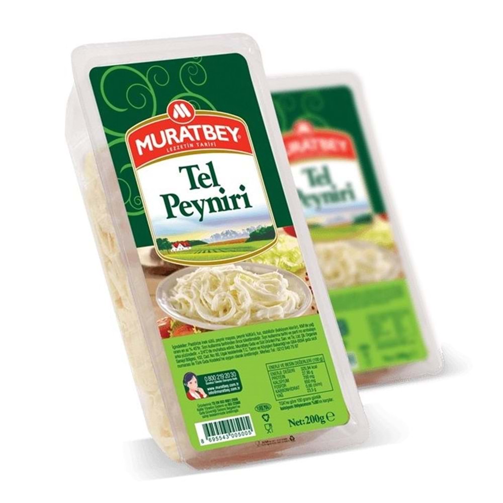Muratbey Tel Peynir 200 Gr