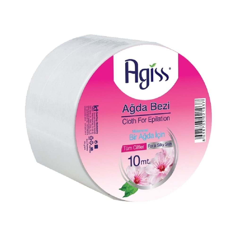Agiss Ağda Bezi Rulo 10 Mt.