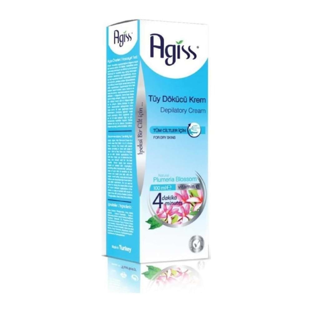 Agiss Tüy Dökücü Krem Tüm Ciltler 100 Ml