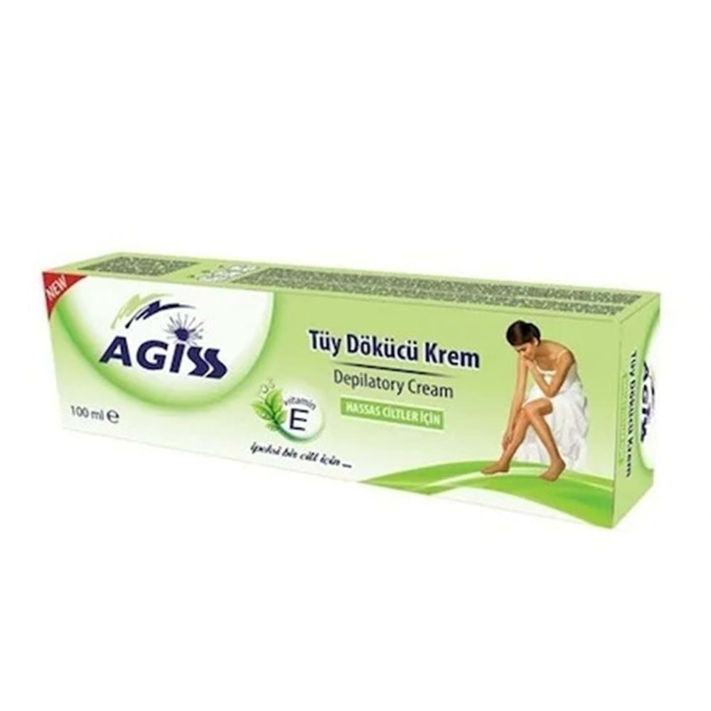 Agiss Tüy Dökücü Krem Hassas Ciltler 100 Ml