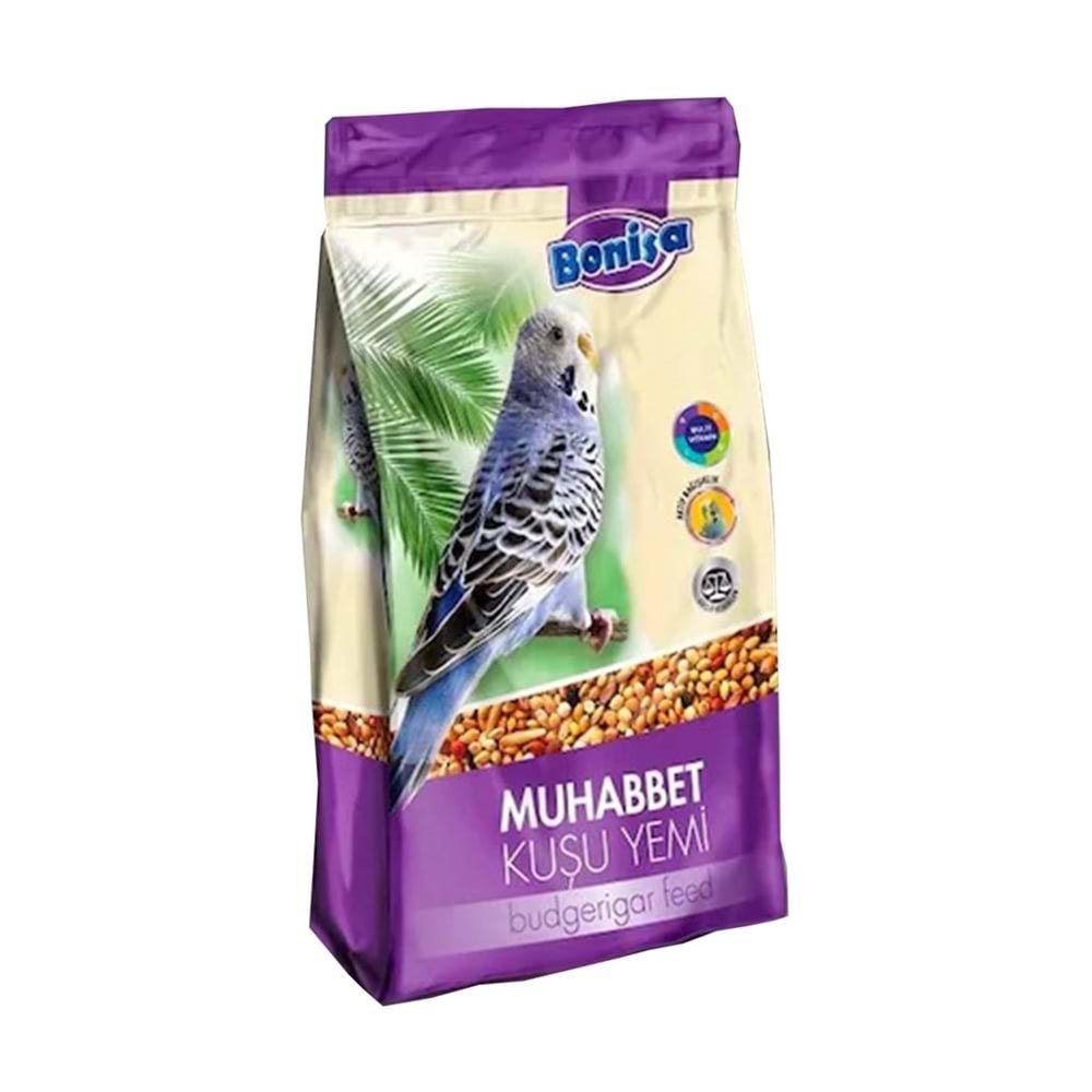 Bonisa Premıum Muhabbet Kuşu Yemi 500 Gr