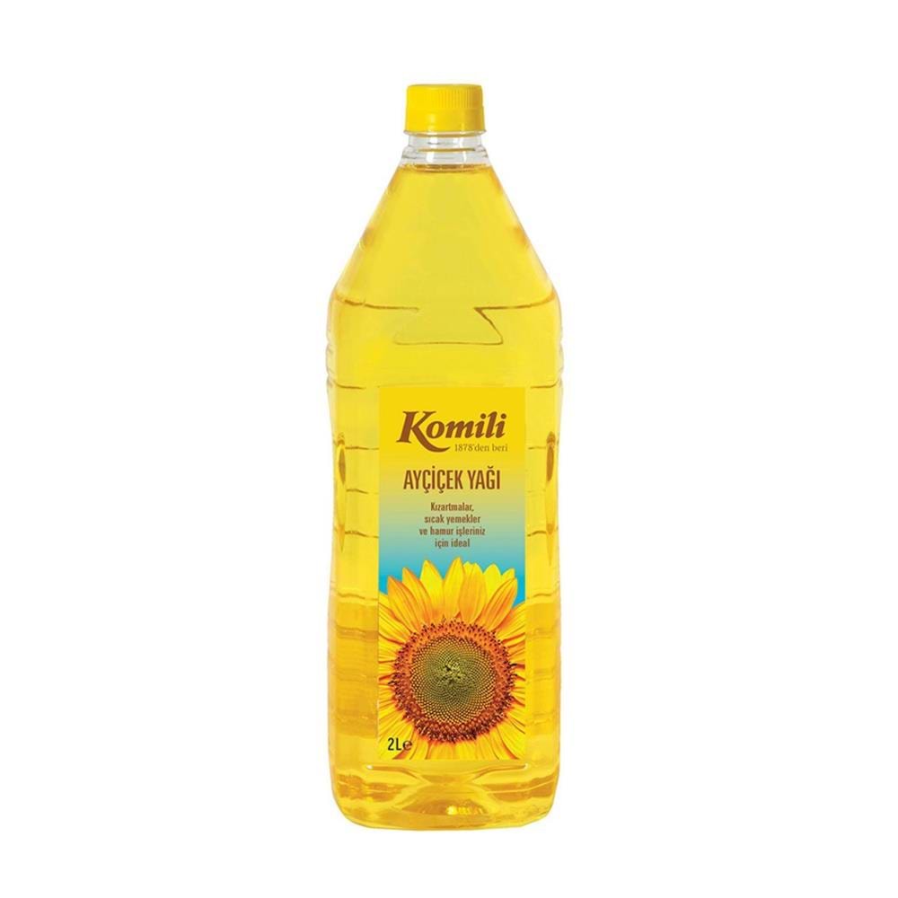 Komili Ayçiçek Yağı 2 Lt Pet