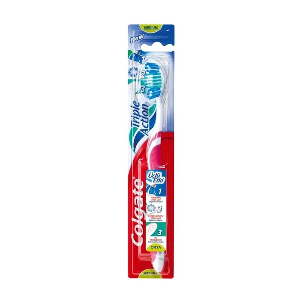 Colgate Diş Fırçası Üçlü Etki Orta